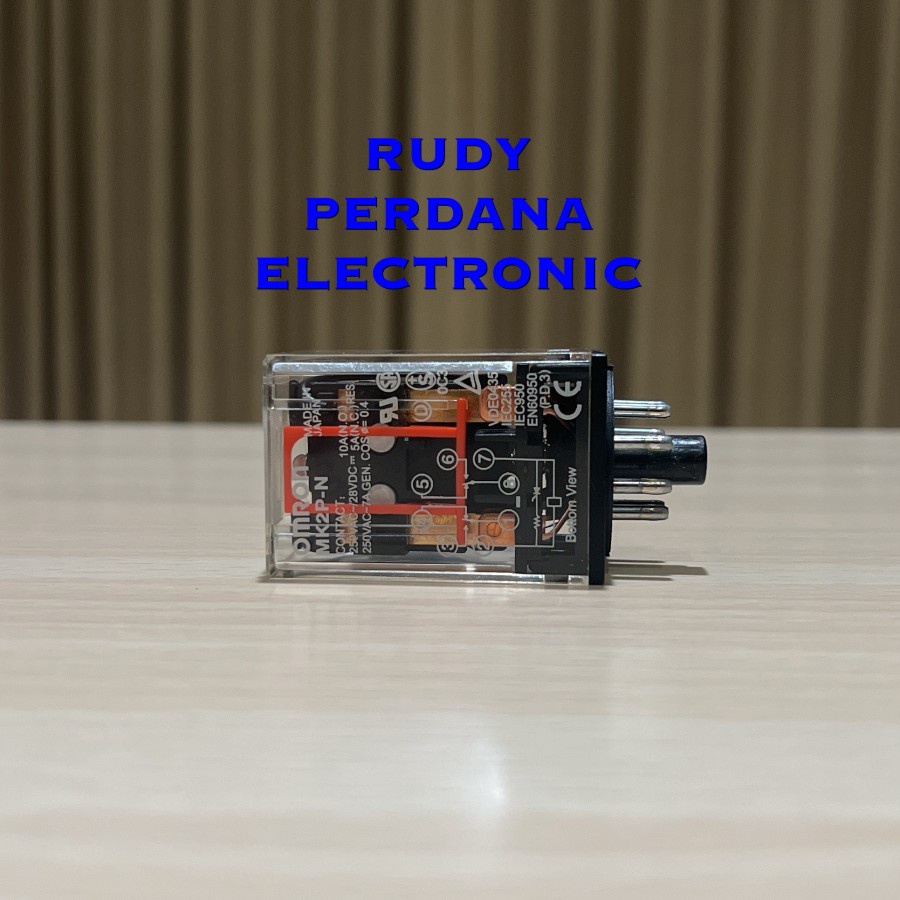 RELAY MK2P 8P 8 PIN KAKI 110VAC AC 110V 110 VOLT