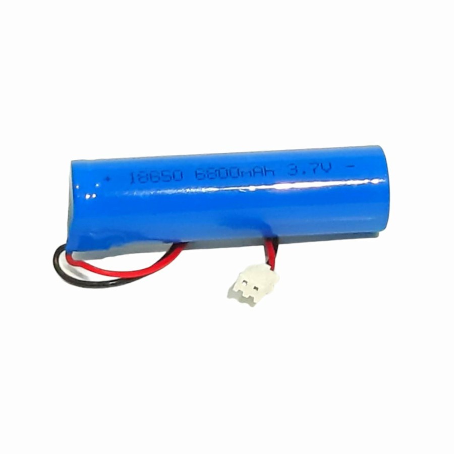 Baterai Batrai Batre Cas Lampu Emergency Pompa Galon Kipas Mini Speaker Portable Mainan 3,7V 3.7V 1500mah 18650 Plus Soket