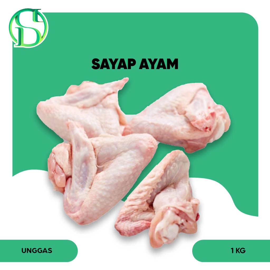 

Sayap Ayam Chicken Wings 1 Kg