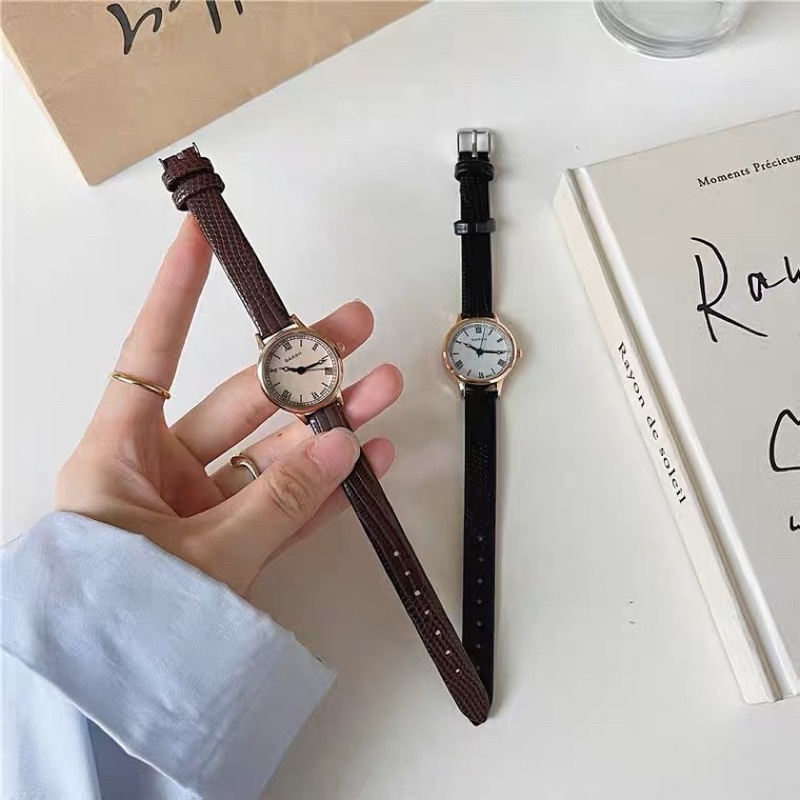 Ulzzang Jam Tangan Barsh Wanita Analog Korea Jam tangan Wanita Vintage