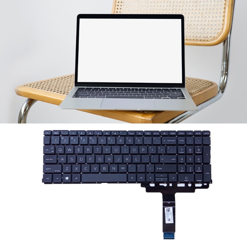 Btsg Original Layout US Keyboard Inggris Tanpa Backlit No Frame Untuk HP ProBook 450g8 455 G8 455R G8 650 G8 Laptop, B