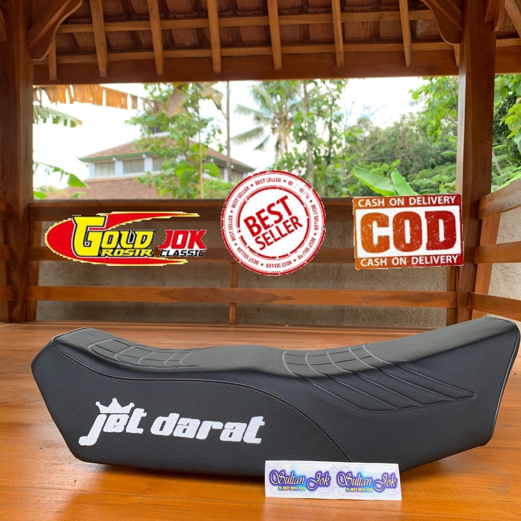 JOK RX KING JET DARAT-jok rx king jet darat warna hitam keling