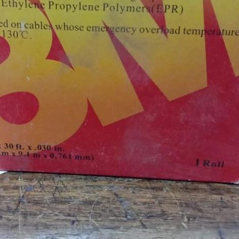 Isolasi 3M Scoth 23+ Isolasi Rubber Tape scoth 23 3M