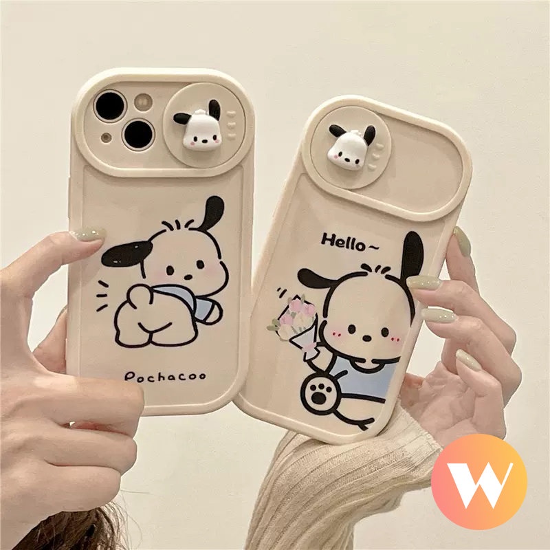 Soft Case Tpu Motif Kartun Pachacco 3D Untuk iPhone 11 13 12 Pro Max 7Plus 8Plus XR X XS Max