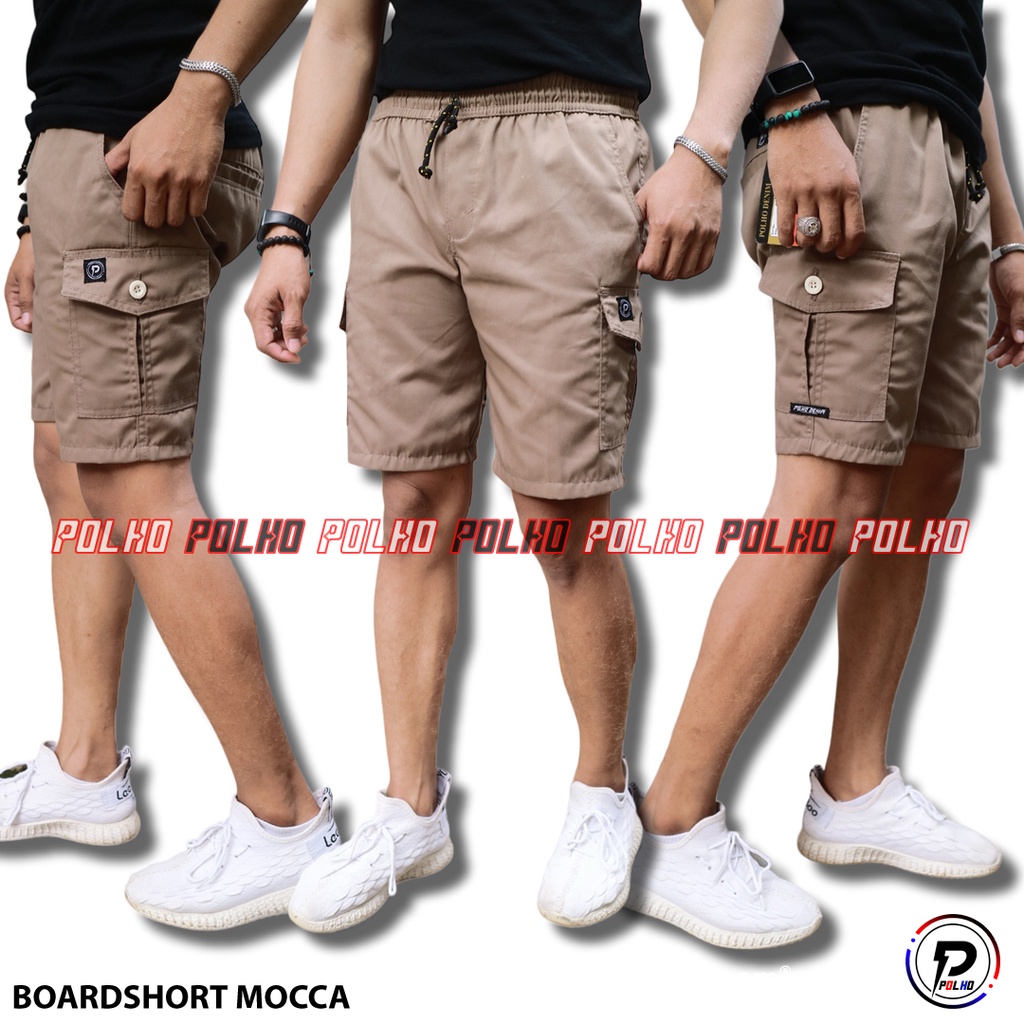 Boardshort Cargo Pendek By Polho Denim