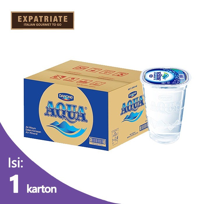 

AQUA Air Mineral Cup/Gelas 220ml (48pcs)