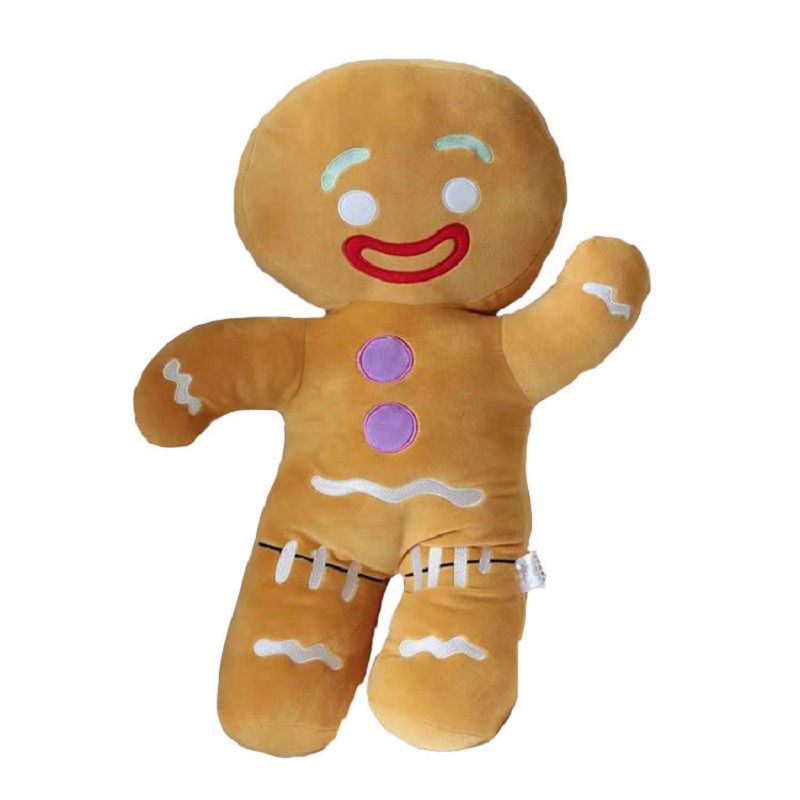 Gingerbread Shrek Adventure Man Gingy Mainan Mewah Boneka Lembut Hadiah Anak