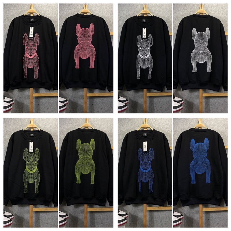 Sweater Crewneck Lifework Big Radog Premium Fulltag