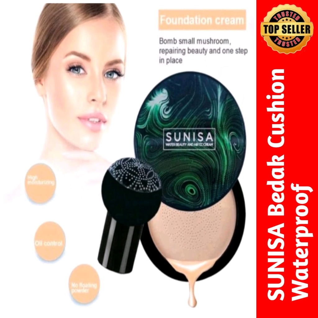 SUNISA ORI 100% Sunisa BB CUSHION MUSHROOM HEAD WATERPROOF