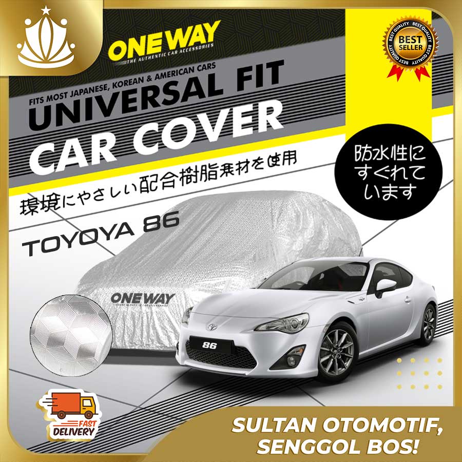 Body Cover Sarung Mobil TOYOTA 86 LAMA Waterproof 3 LAYER TEBAL Deluxe Anti Air