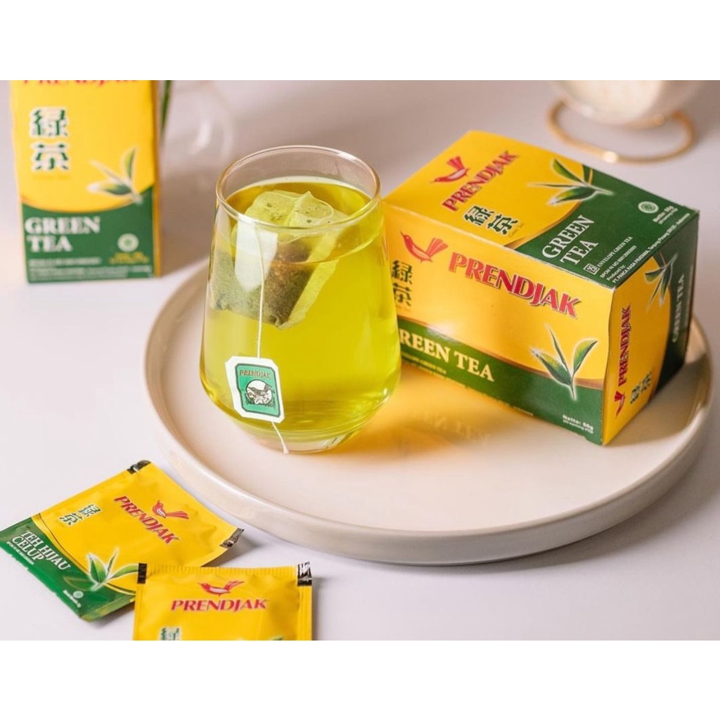 

Teh Amplop Hijau Celup Prendjak / Green Tea Pendjak