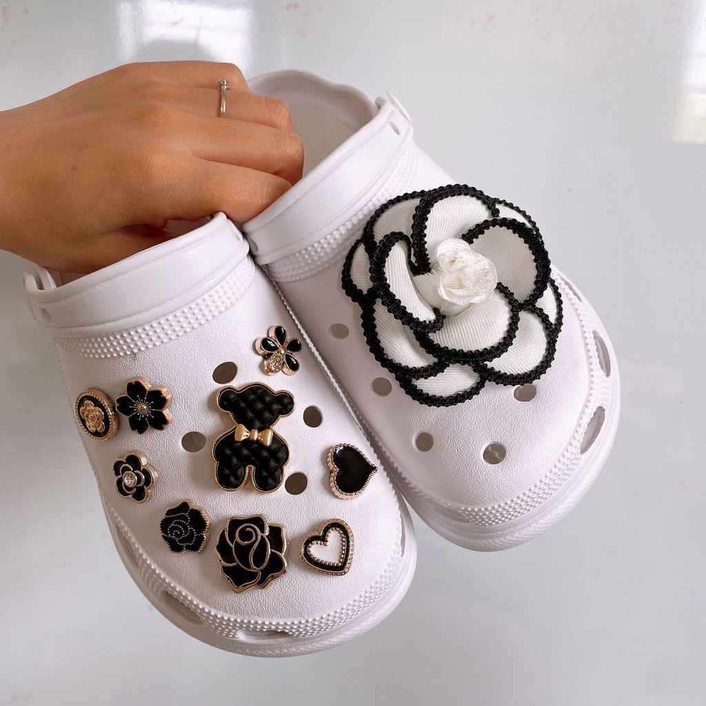 10pcs Charm Crocs Jibbitz Untuk Sepatu | Jibbitz Sepatu Crocs Gaya Bohemia Untuk Wanita