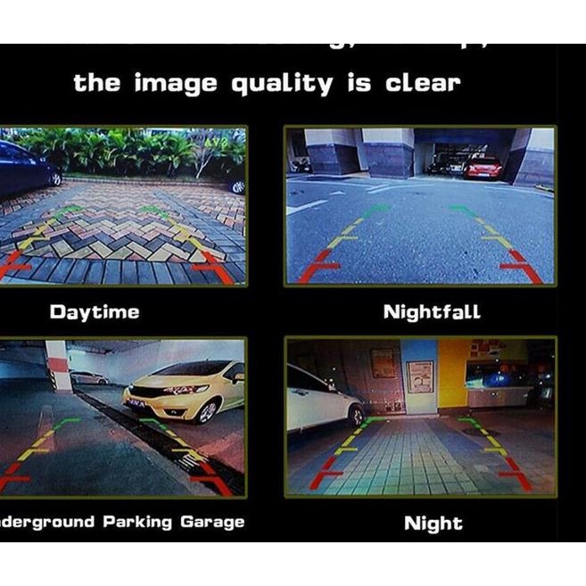 KAMERA MUNDUR MOBIL BULAT UNIVERSAL - CCD DAN INFRARED