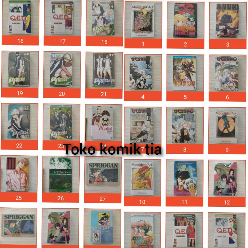 obral komik baru &amp; original segel