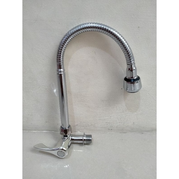 Kran cuci piring fleksibel keran angsa flexible gzr