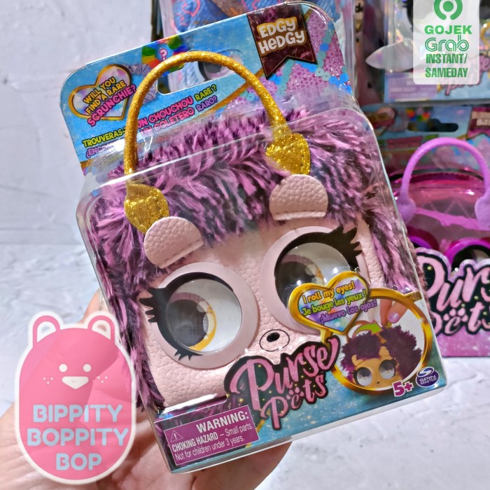 Purse Pets Micro, Collectible Mini Purse - Edgie Hedgie