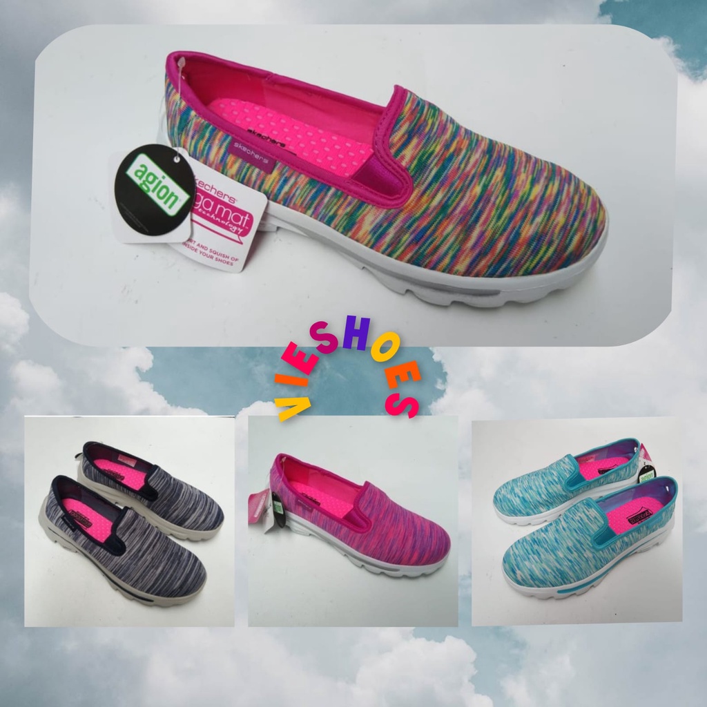 Sale!! Skechers Go Walk City Women Slip On