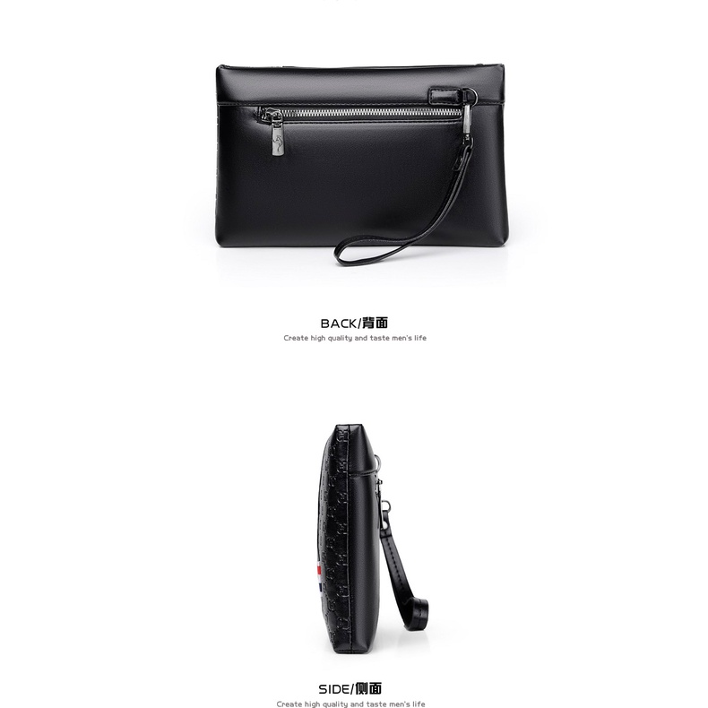 [Lms] Tas Clutch Impor Kecil Pria Wanita Model Exclusive