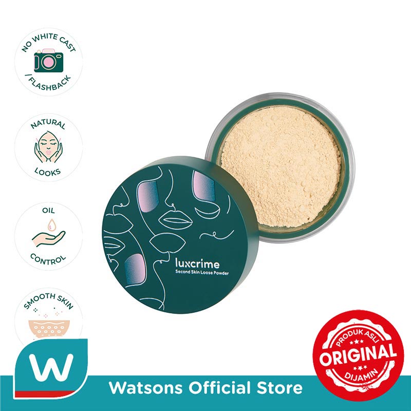Luxcrime Second Skin Loose Powder Translucent Light
