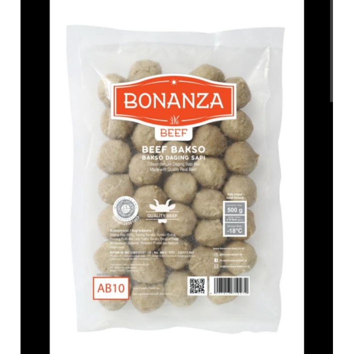 Belfoods Bonanza Bakso Sapi 500gr