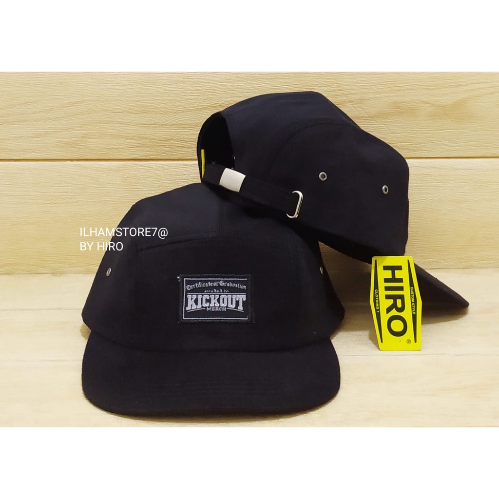 [COD]Topi Snapback Bordir Kick Lima Panel New Model/Topi Hip-Hop/Topi Distro Pria