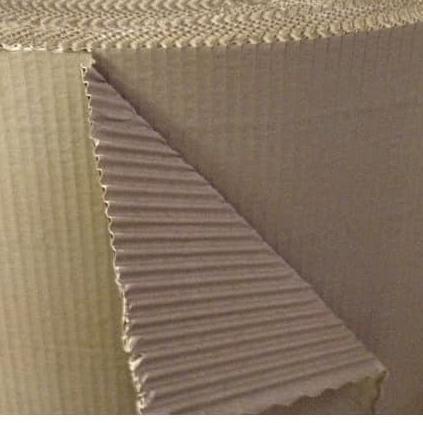 

Kardus Lembaran Gulungan Corrugated Karton / Single Face Roll 80 Cm