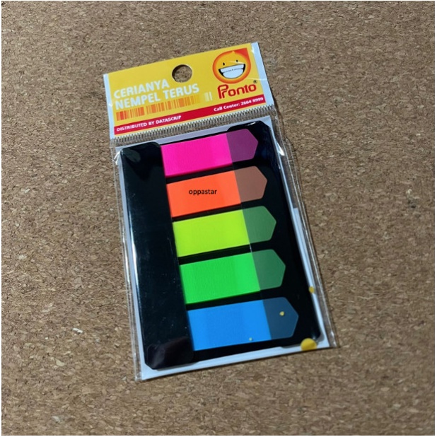 

Stick Notes Pronto Film Indexer Arrow 5 Warna 100 lbr 45513 /Pak