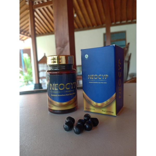 Neocyp Pil Hitam Ajaib Utk Sendi dan Saraf Manjur Terjamin Halal Bpom Import 100% Slaber cypress Bla