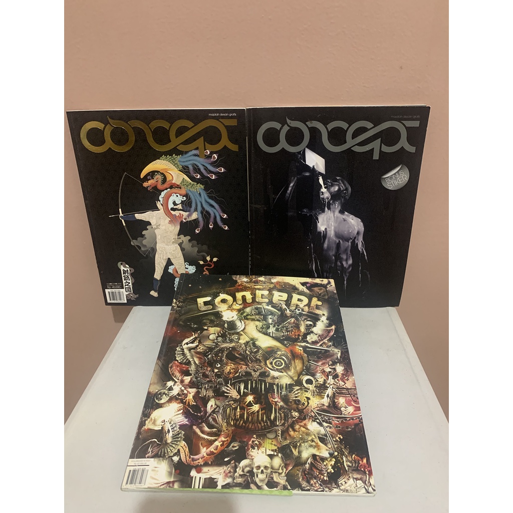 Preloved Majalah Concept sepaket