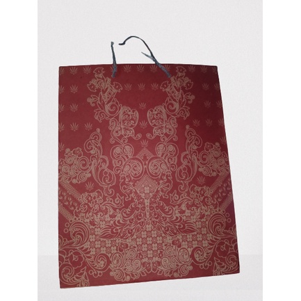 

[12pcs] Tas Kertas Motif Batik 26x33cm 1 Lusin | Paper Bag Motif Batik 1 Lusin