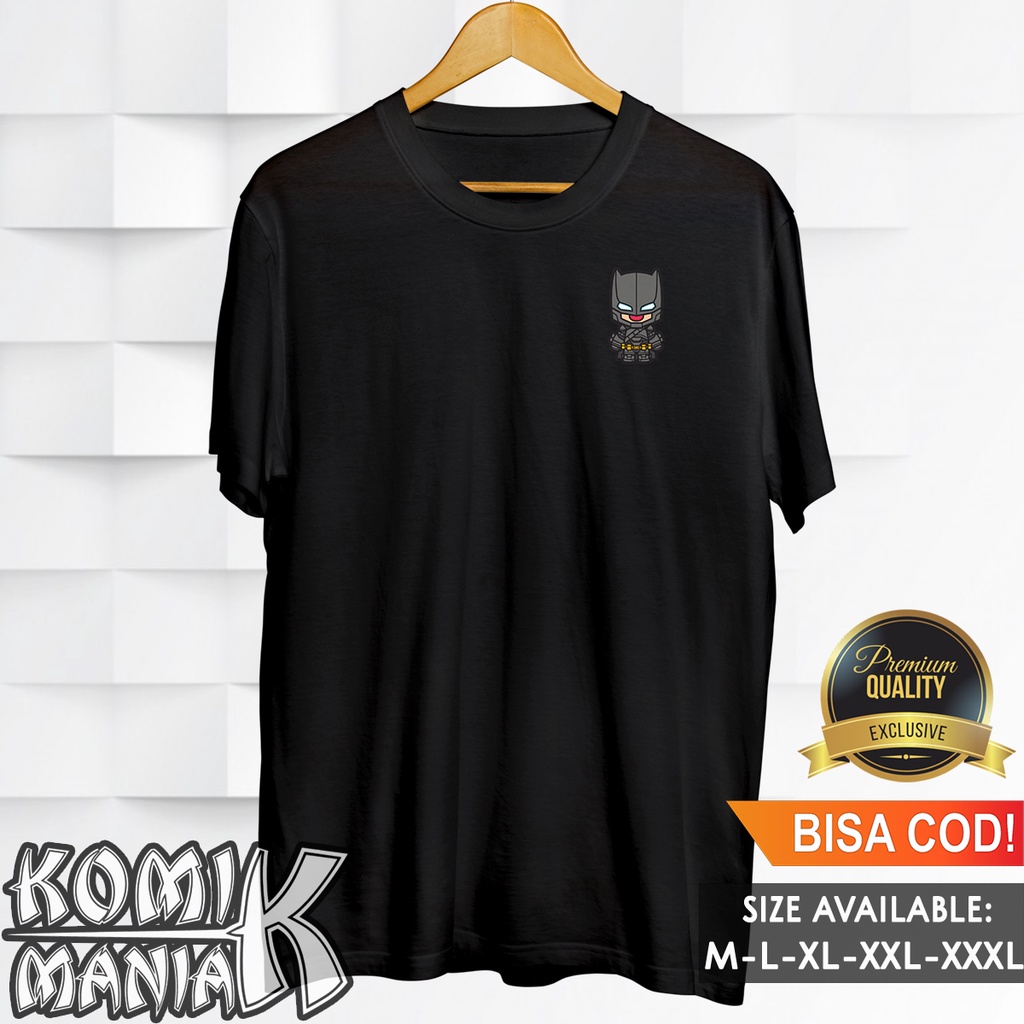 Kaos Superhero Distro Premium Pria Cowok Dewasa Original Keren Pakaian T Shirt Baju Lengan Pendek Ke