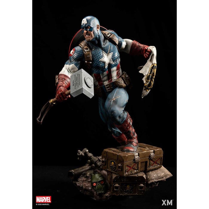 Statue XM Studios 1/4 Ultimate Captain America Version B