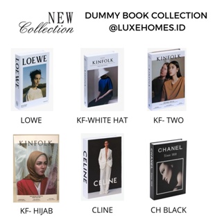 Luxury Dummy Book / Buku Pajangan Aesthetic / Hiasan Buku Palsu / Dekorasi Properti Foto
