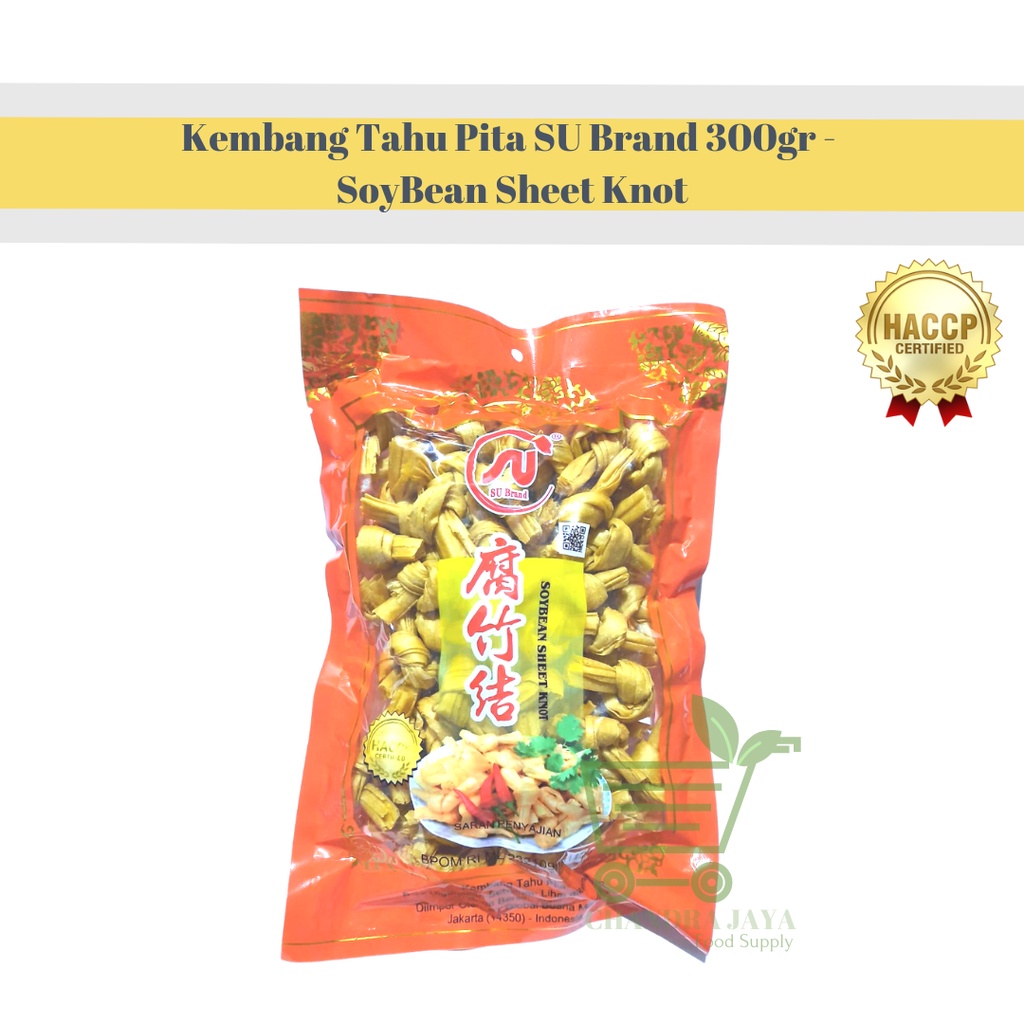 

Kembang Tahu Pita SU Brand 300gr - SoyBean Sheet Knot