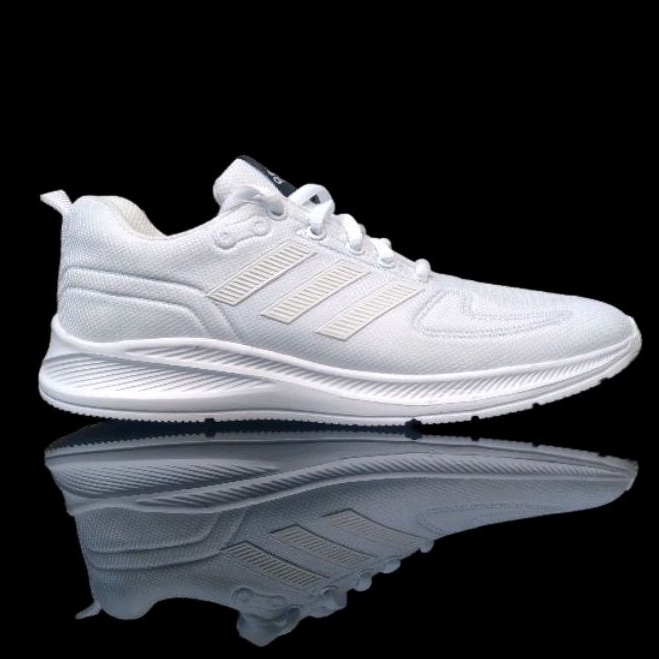 sepatu putih polos pria wanita