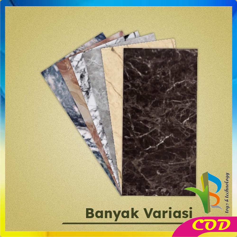 RB-C427 Stiker Lantai Vynil Marble  (30 x 30 cm) &amp; (30 x 60 cm) / Vinil Lantai Marbel Granit / STiker Lemari Cabinet Marbel