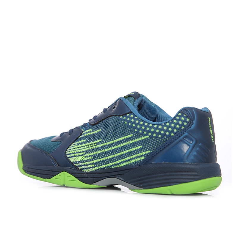 Phoenix Men Flick Sepatu Badminton Pria - Navy