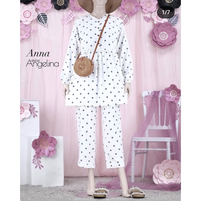 Anna Lil Spades Broken White size L by Angelina Atelier