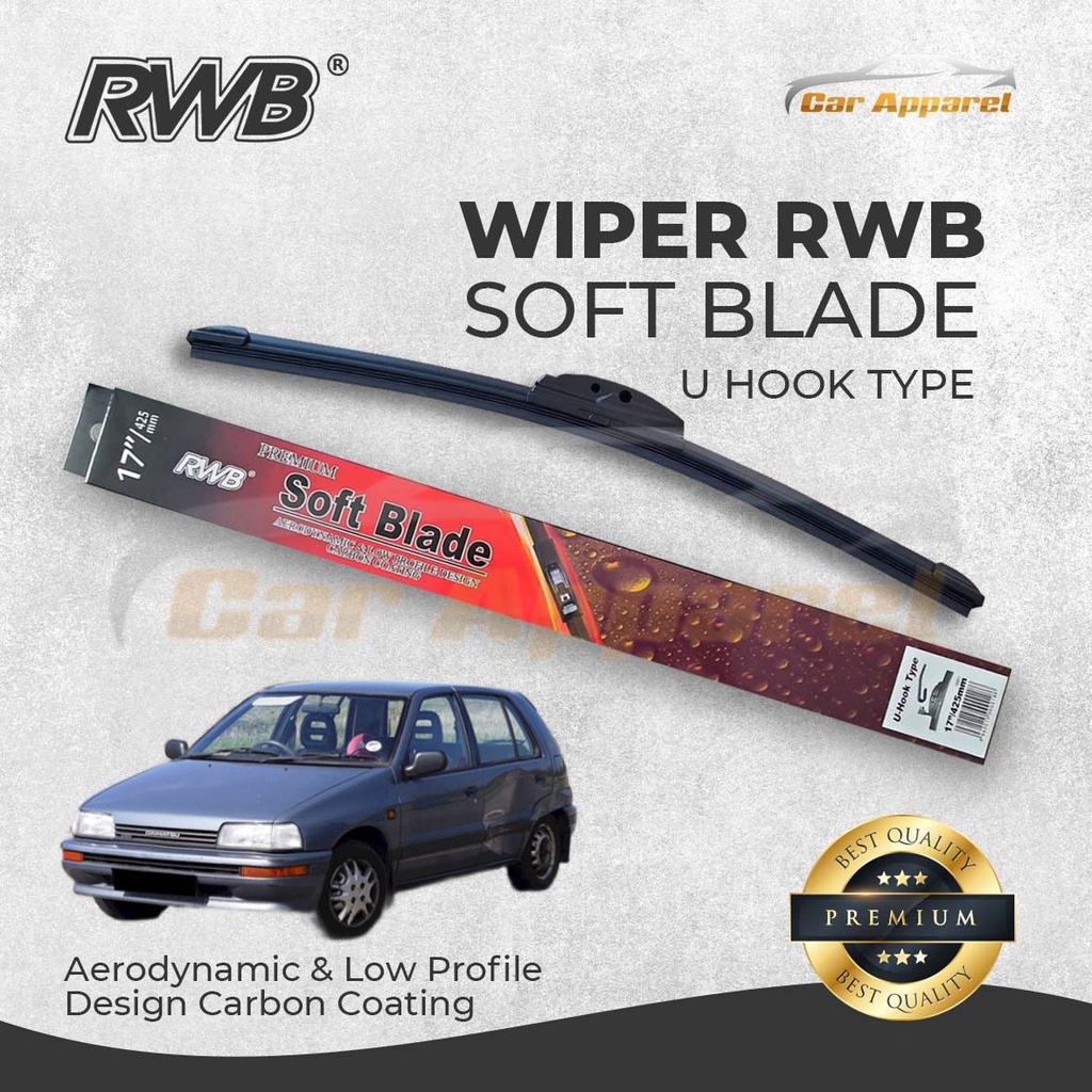 Wiper RWB Soft Charade 1.0 CX Hatchback Hybrid / Windshield Charade