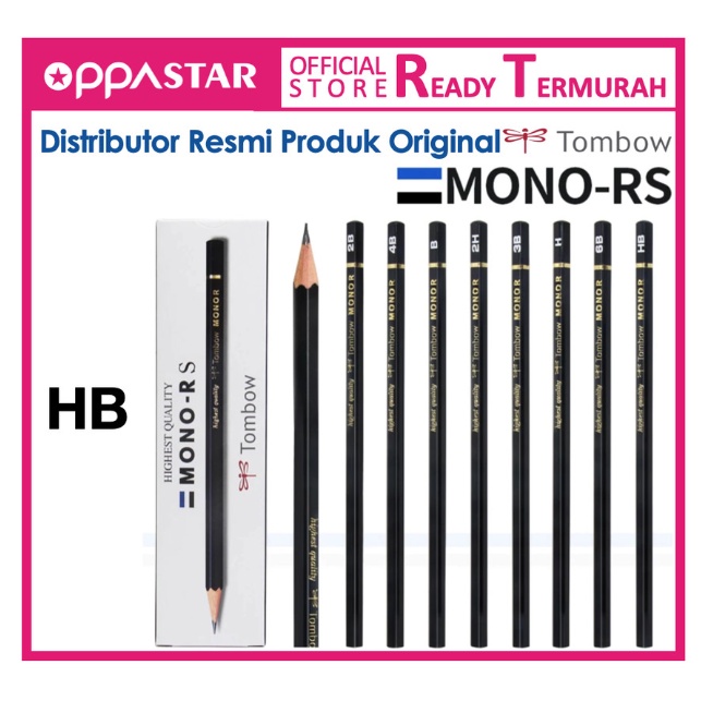 

Pensil Tombow Mono RS Graphite HB - Pencil HB