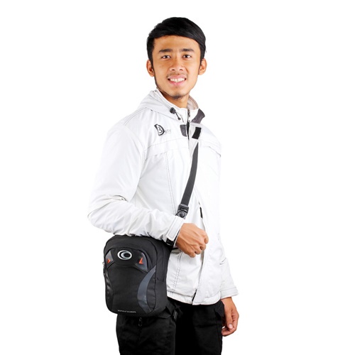 Tas Selempang Paha OZONE 836 Xpander (7 inch) + Raincover