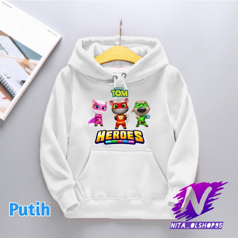 hoodie anak sweater anak talking tom heroes