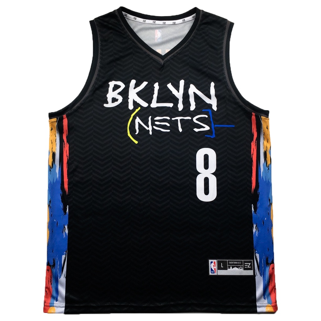 Jual Jersey Patty Mills Brooklyn Nets 8 HITAM CITY BLACK Swingman Bola