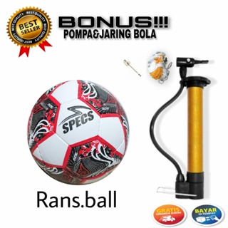 Promo Bola Sepak Murah/Bola Sepak Size 5/Bola Bliter Bahan PU (Free pompa, pentil dan jaring)
