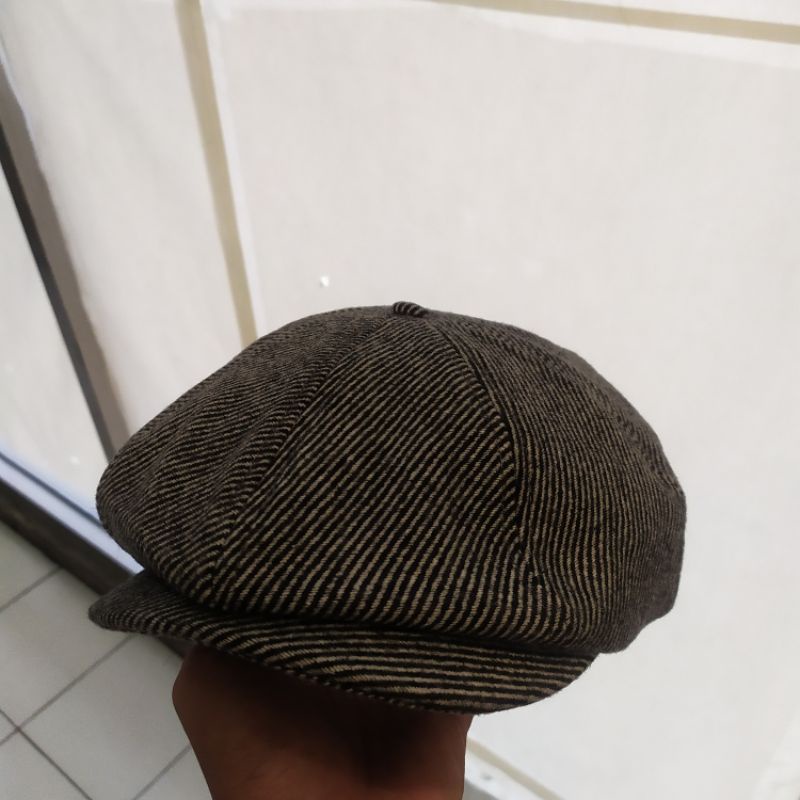 Topi Casual Brood snap cap Brixton Original Brown/khaki / Topi Copet