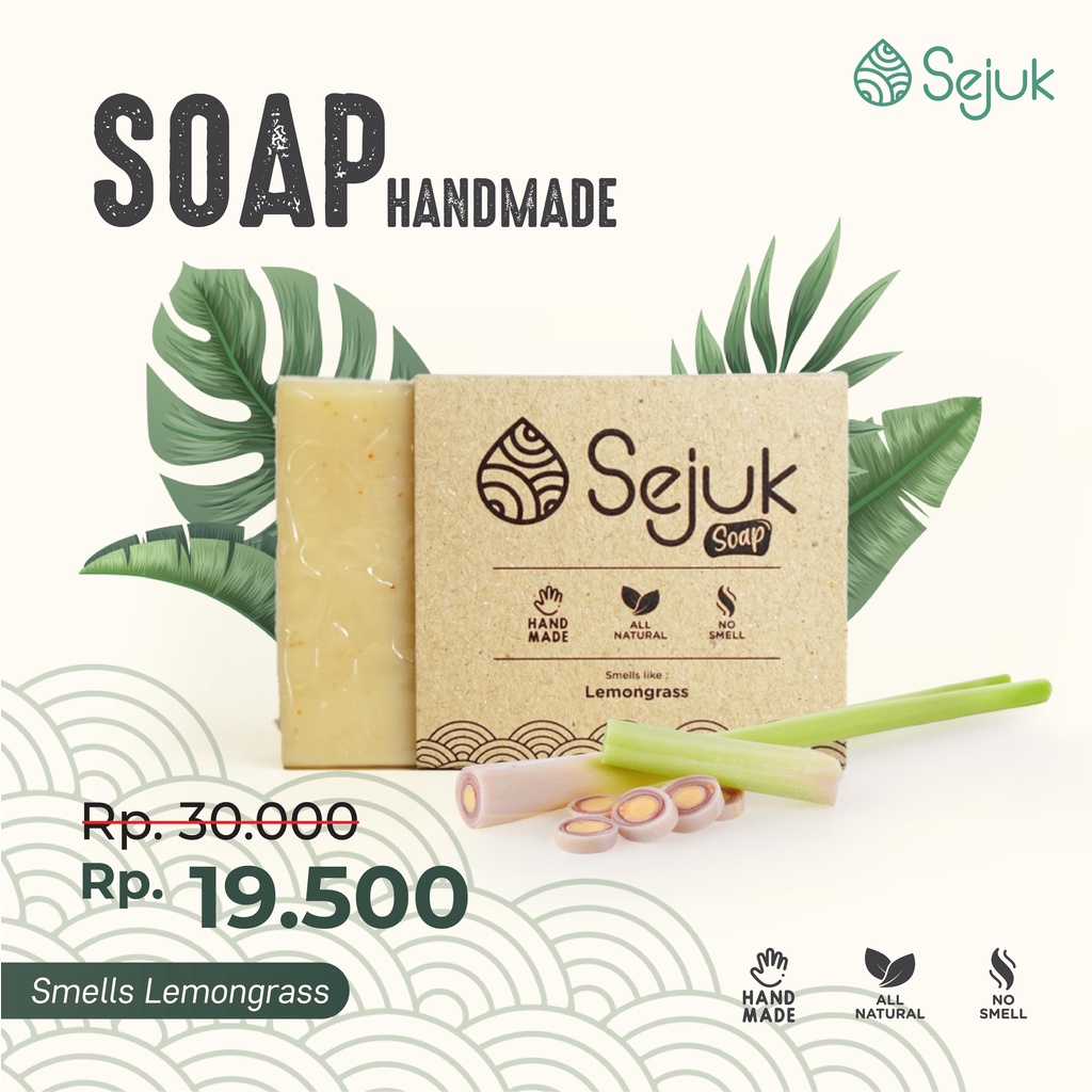 SEJUK Soap Lemongrass Handmade