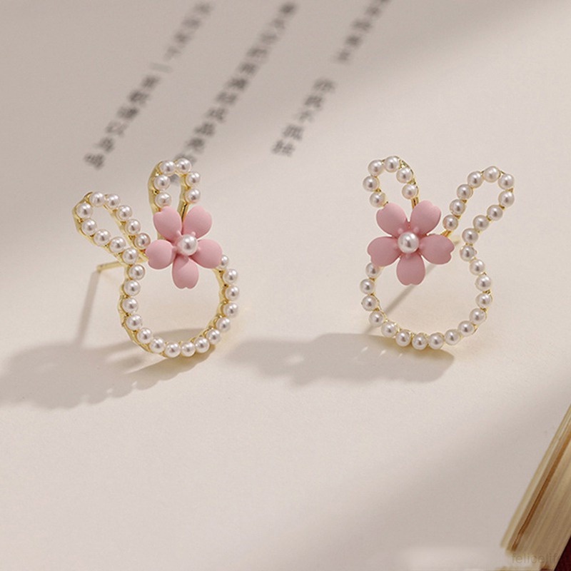 Anting Mutiara Gaya Vintage