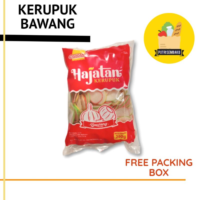 Kerupuk Bawang Hajatan/ Kerupuk Bawang / Kerupuk Bawang Seblak Mentah