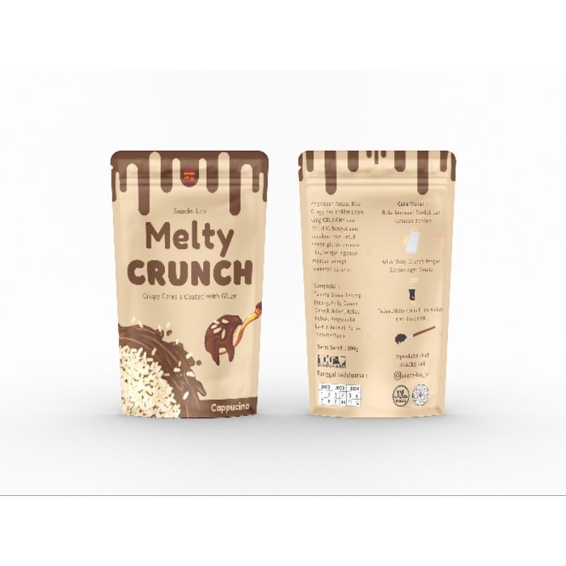 

Snack Melty Crunch Cappucino.