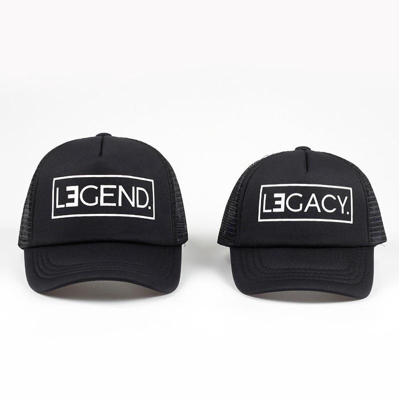 Topi baseball golf Desain LEGEND LEGACY father son dad Untuk Hadiah Anak